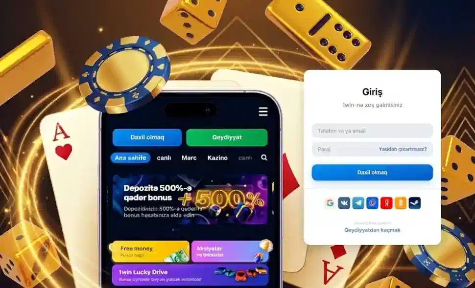 1win-də avtorizasiya: sayta daxil olmaq haqqında nə bilmək lazımdır